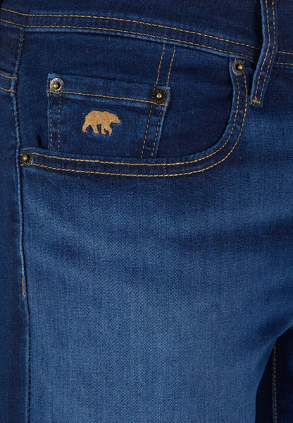 Rivet & Denim Forge Straight Leg Jean - Mid Wash