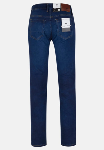 Rivet & Denim Forge Straight Leg Jean - Mid Wash