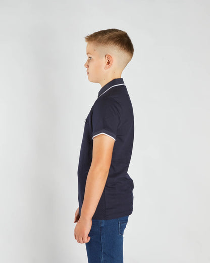 Boys Diesel Milo Polo Shirt - Navy