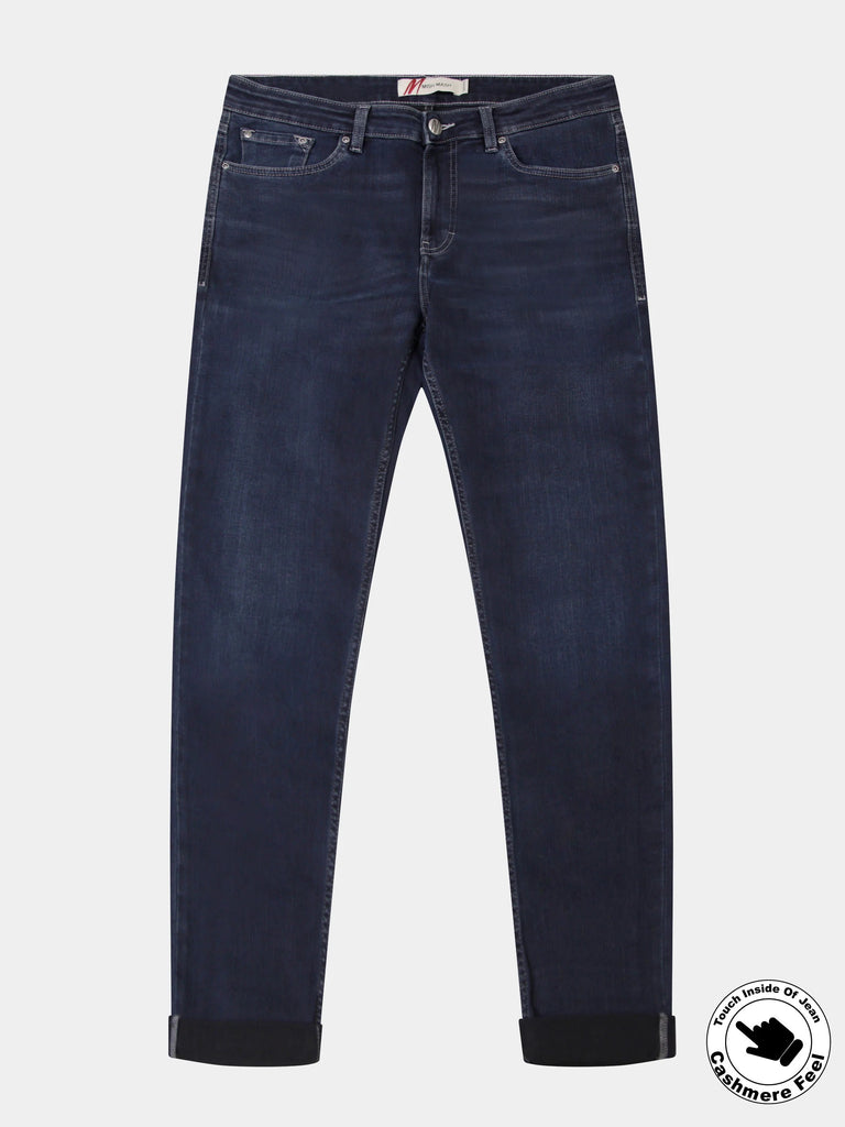 Mish Mash Mirage 1984 Tapered Fit Jean - Blue Black