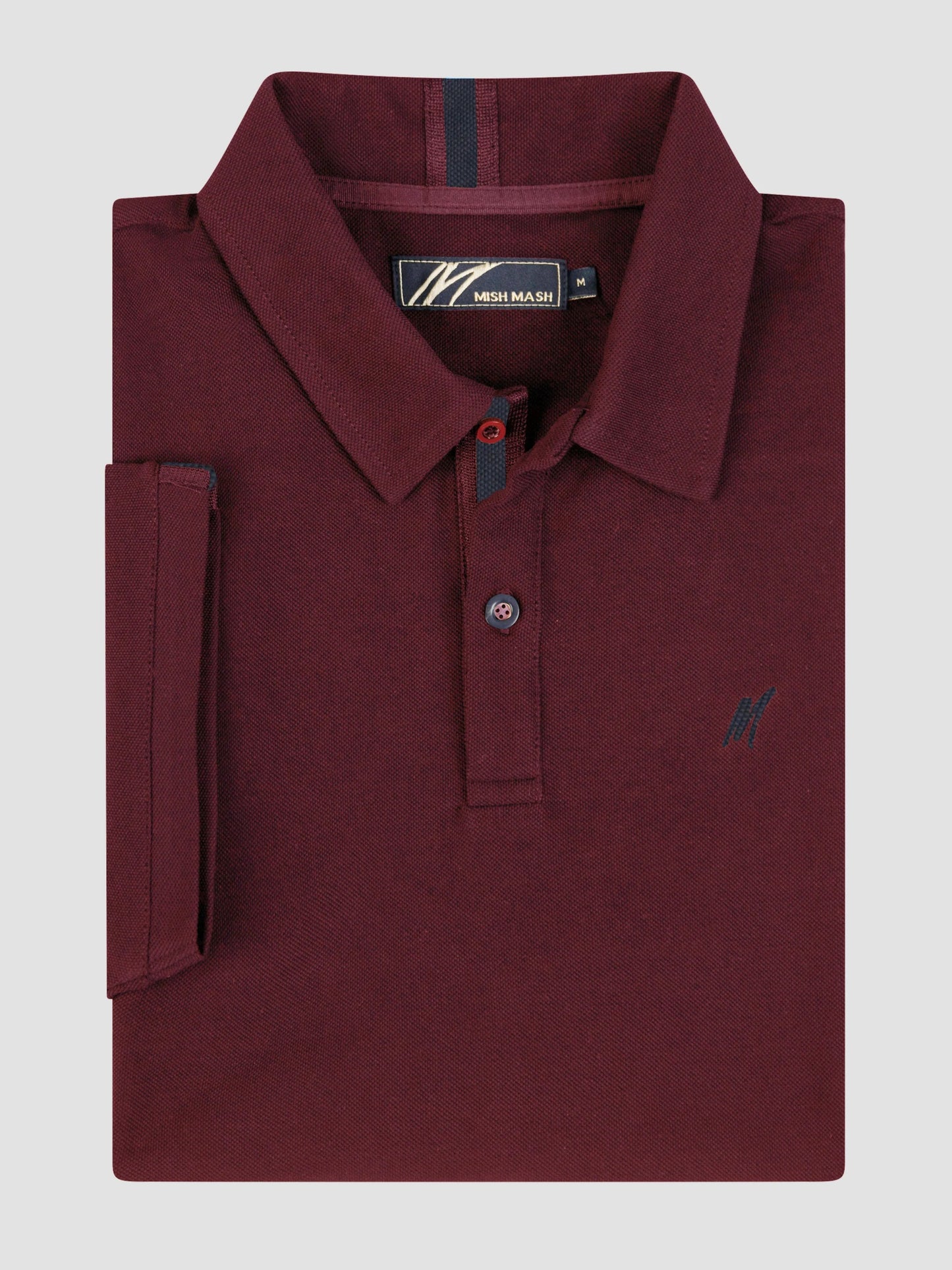 Mish Mash Mistral Regular Fit Polo Shirt - Wine