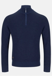 6th Sense Stanley Half Zip Sweater - Mix Kino