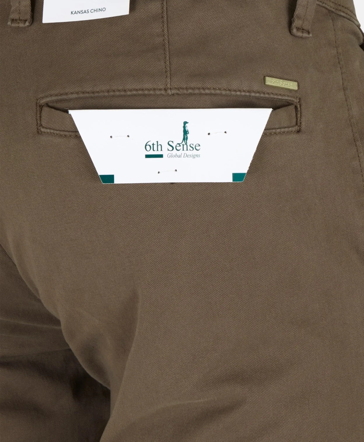 6th Sense Kansas Chinos - Mocha