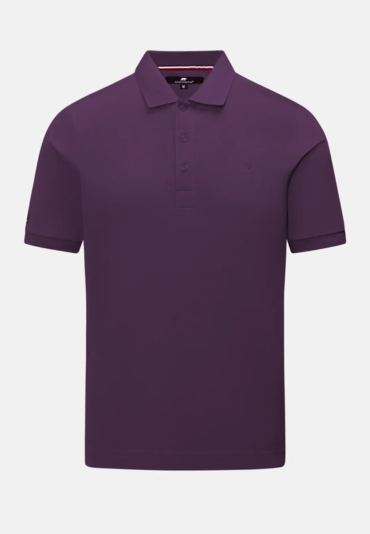 Rivet & Denim Mountain Polo Shirt - Purple