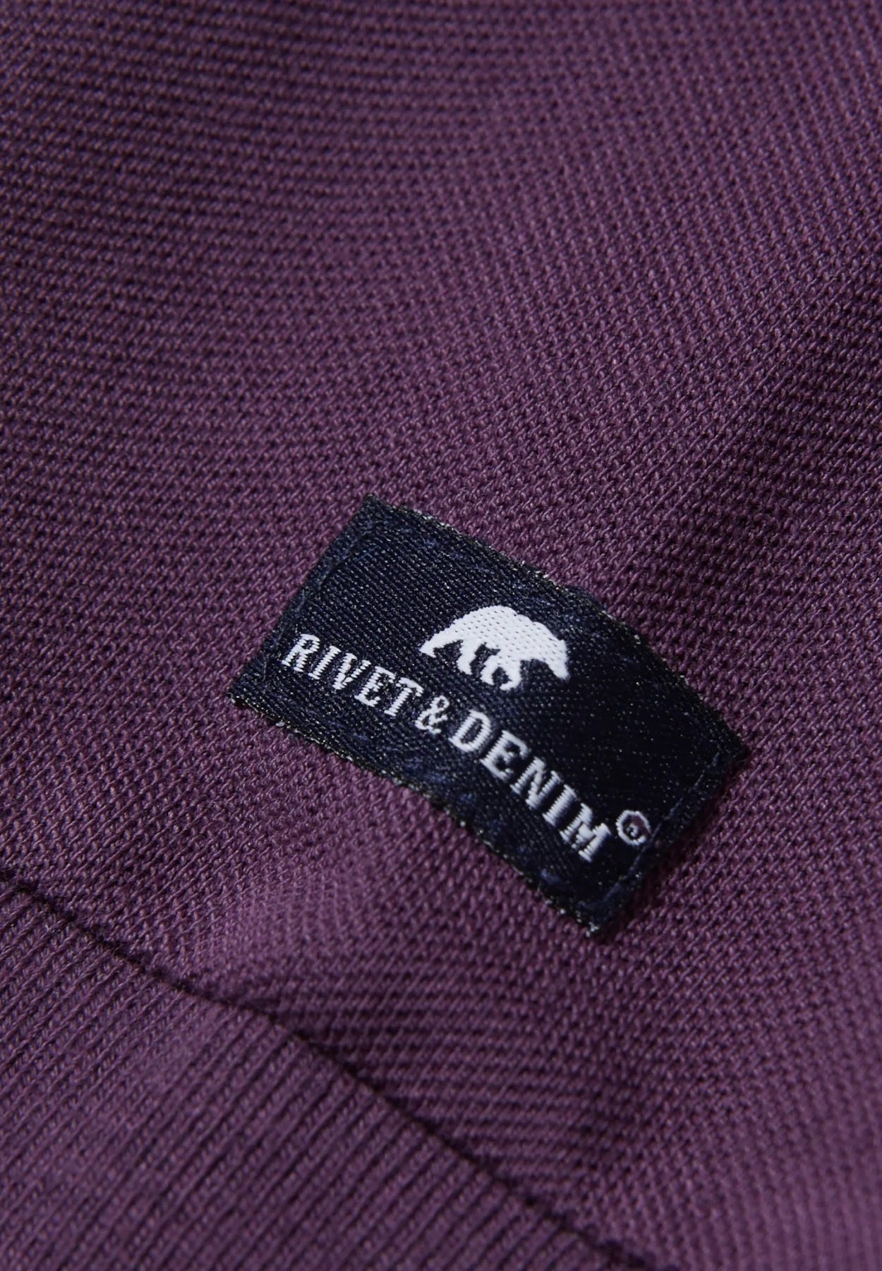 Rivet & Denim Mountain Polo Shirt - Purple