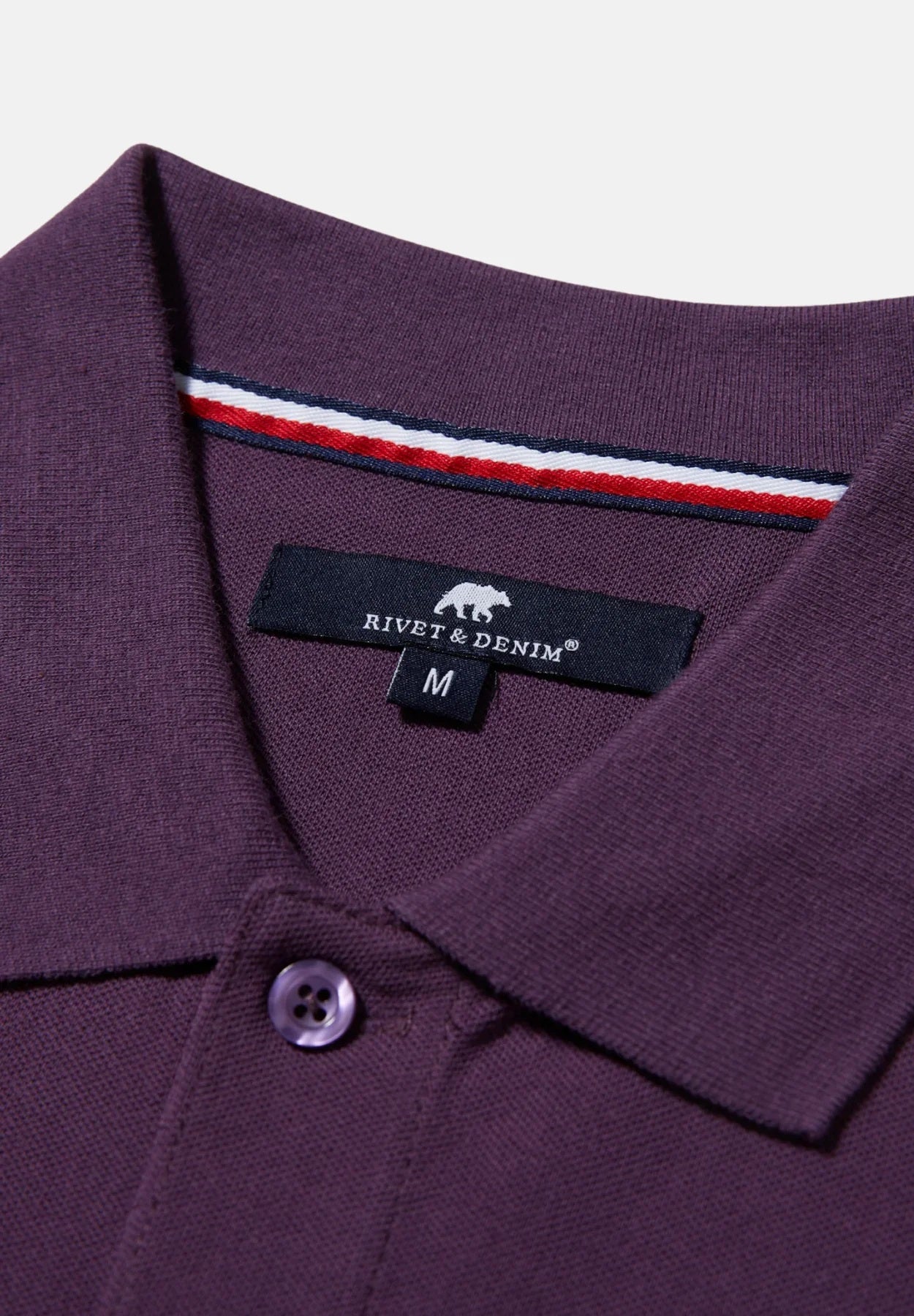 Rivet & Denim Mountain Polo Shirt - Purple