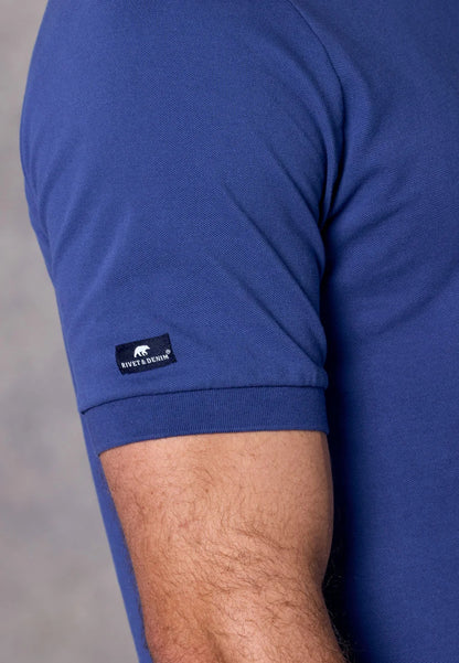 Rivet & Denim Mountain Polo Shirt - Steel