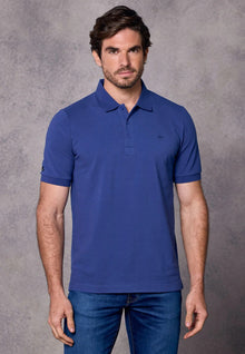 Rivet & Denim Mountain Polo Shirt - Steel