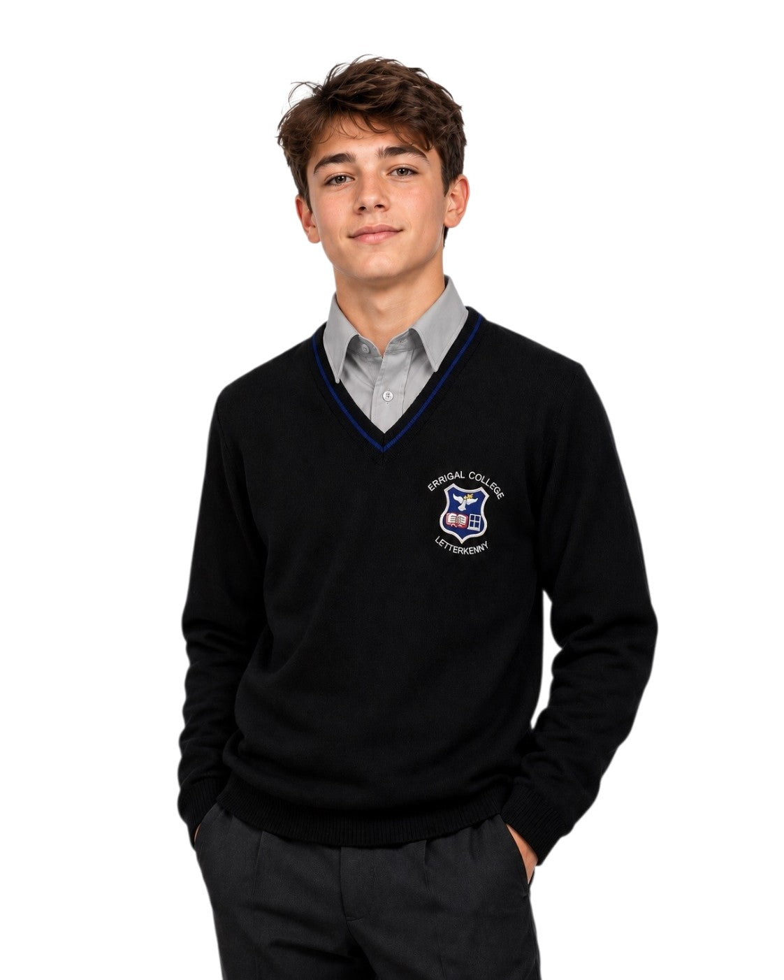 Errigal College Unisex School Jumper - Black