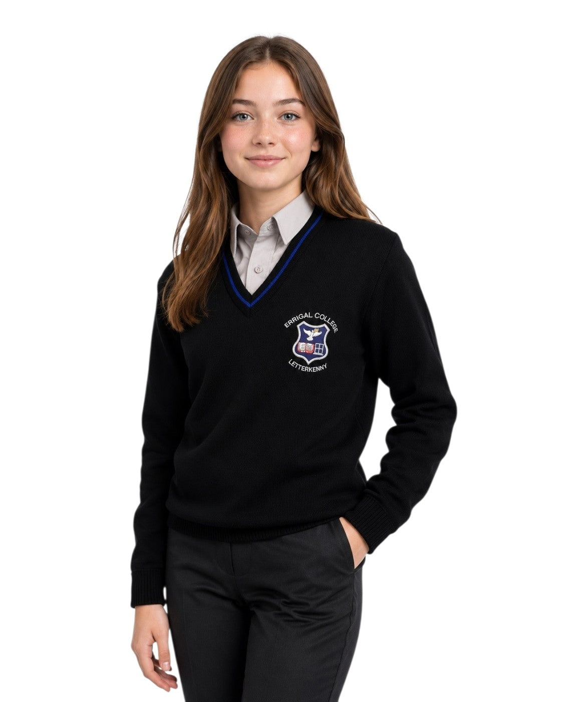 Errigal College Unisex School Jumper - Black