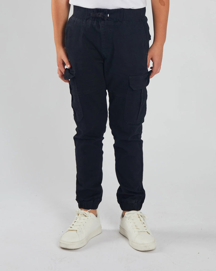 Boys Diesel Nash Cargo Pants - Black