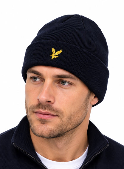 Lyle & Scott Basic Beanie - Navy