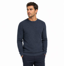 Casa Moda Crew Neck Jumper 108 - Dark Navy