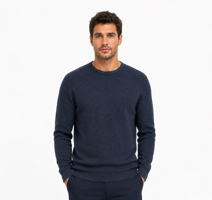 Casa Moda Crew Neck Jumper 108 - Dark Navy