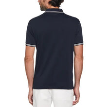 Original Penguin Organic Cotton Tipped Polo Shirt - Dark Sapphire