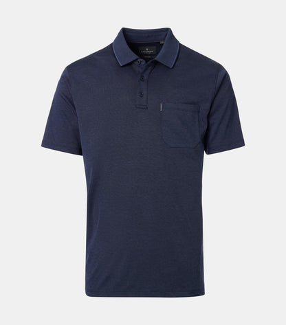Casa Moda Short Sleeve Polo Shirt 116 - Navy