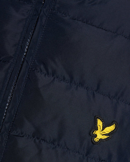 Lyle & Scott Puffer Quilted Jacket - Dark Navy