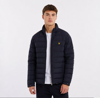 Lyle & Scott Puffer Quilted Jacket - Dark Navy