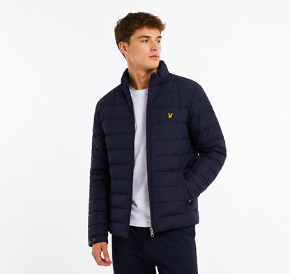 Lyle & Scott Puffer Quilted Jacket - Dark Navy