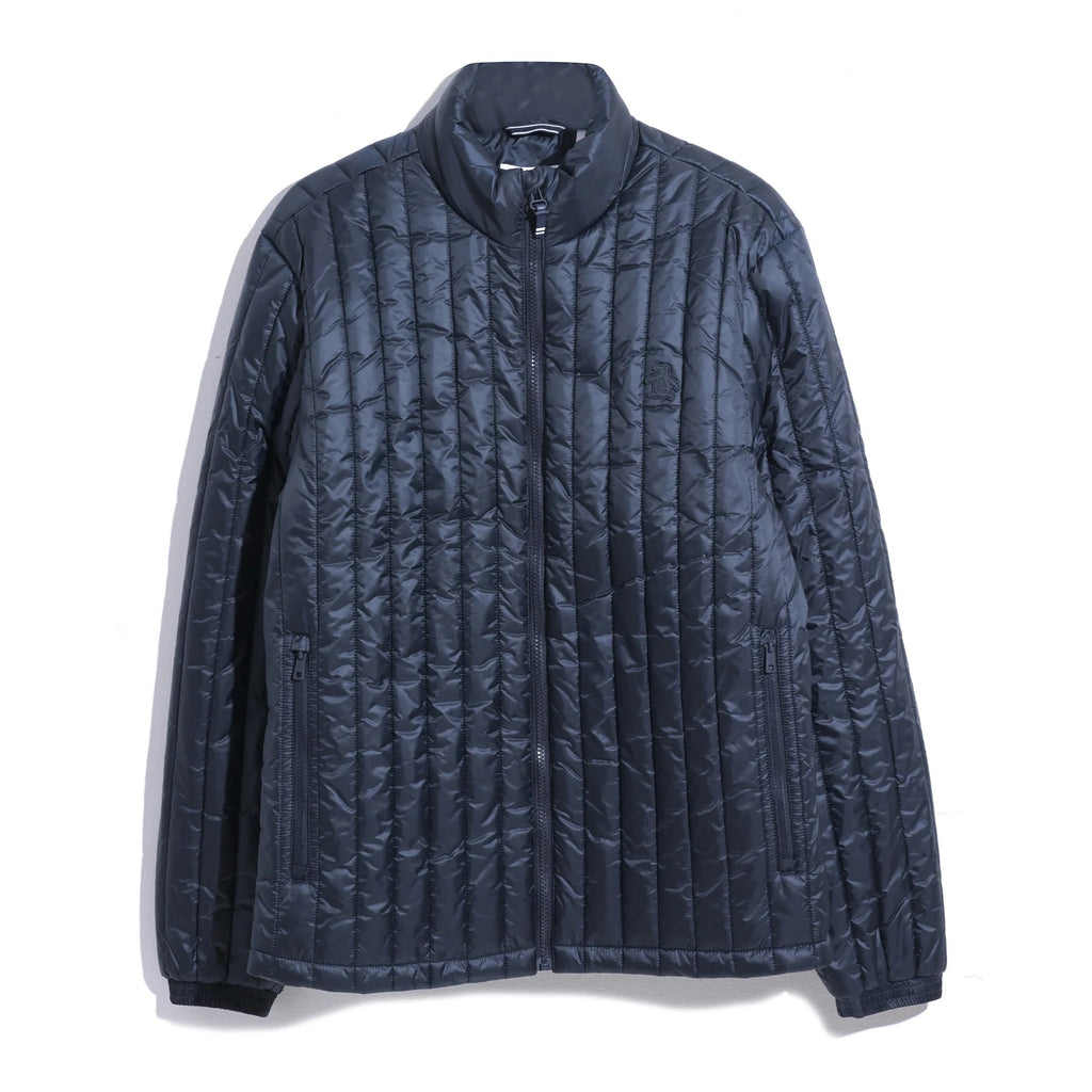 Original Penguin Recycled Polyester Quilted Jacket - Dark Sapphire