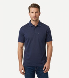 Casa Moda Short Sleeve Polo Shirt 116 - Navy