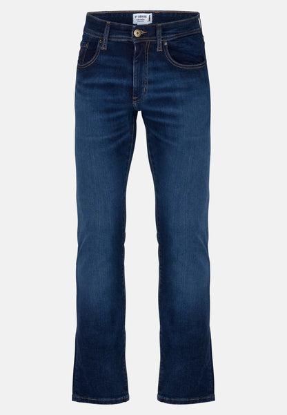 6th Sense Nevada Stretch Straight Cut Jeans - French Navy