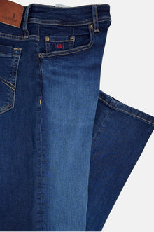 6th Sense Nevada Stretch Straight Cut Jeans - French Navy