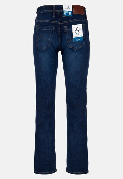 6th Sense Nevada Stretch Straight Cut Jeans - French Navy