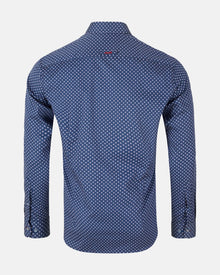 Andre Nevada Long Sleeve Casual Shirt - Burgundy