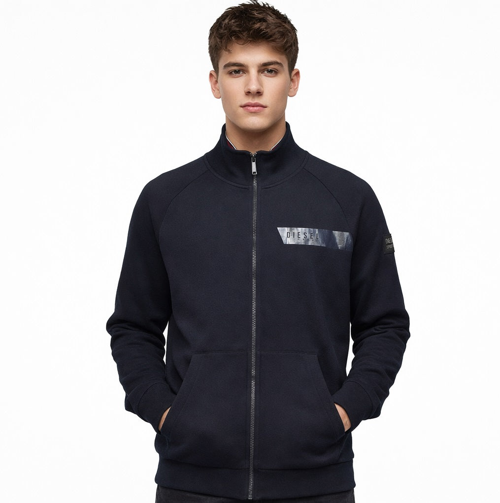 Diesel Sport Nolan Full Zip Jacket - Navy