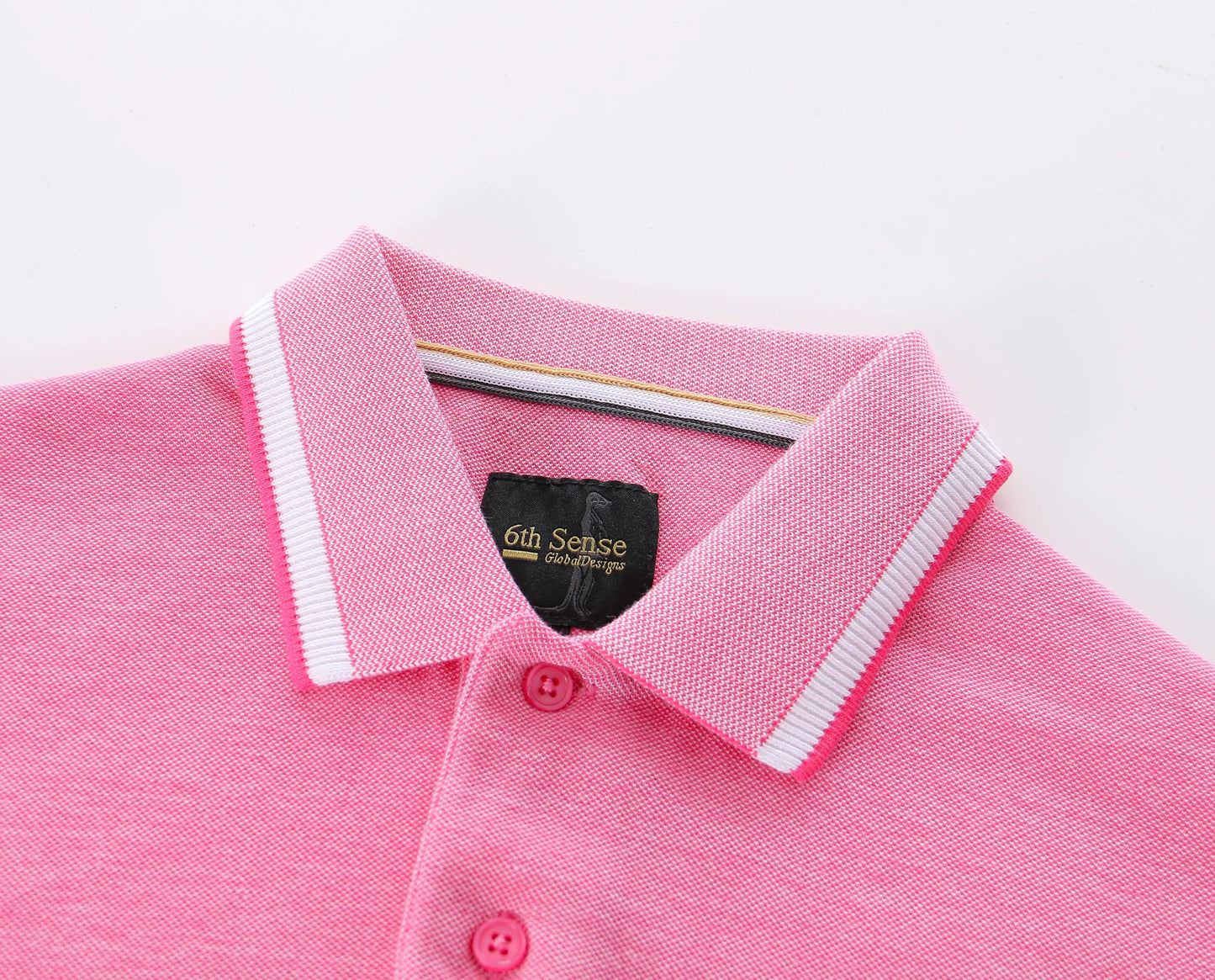 6th Sense Nova Short Sleeve Polo Shirt - Carmine