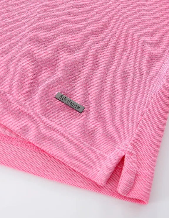 6th Sense Nova Short Sleeve Polo Shirt - Carmine