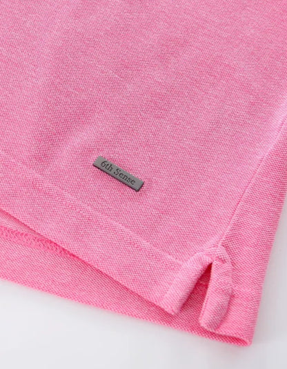 6th Sense Nova Short Sleeve Polo Shirt - Carmine