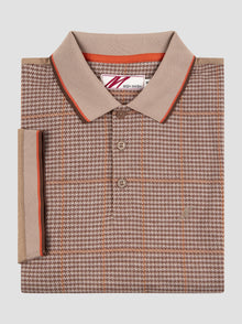 Mish Mash Nova Regular Fit Jersey Polo Shirt - Oak