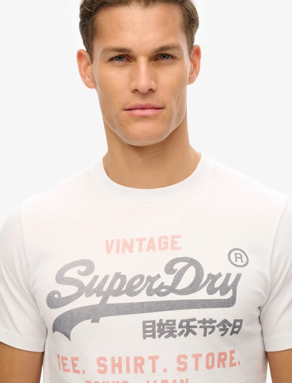 Superdry Vintage Logo Heritage Relaxed T-Shirt - Optic