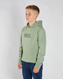 Boys Diesel Otis Pull Over Hoodie - Sage