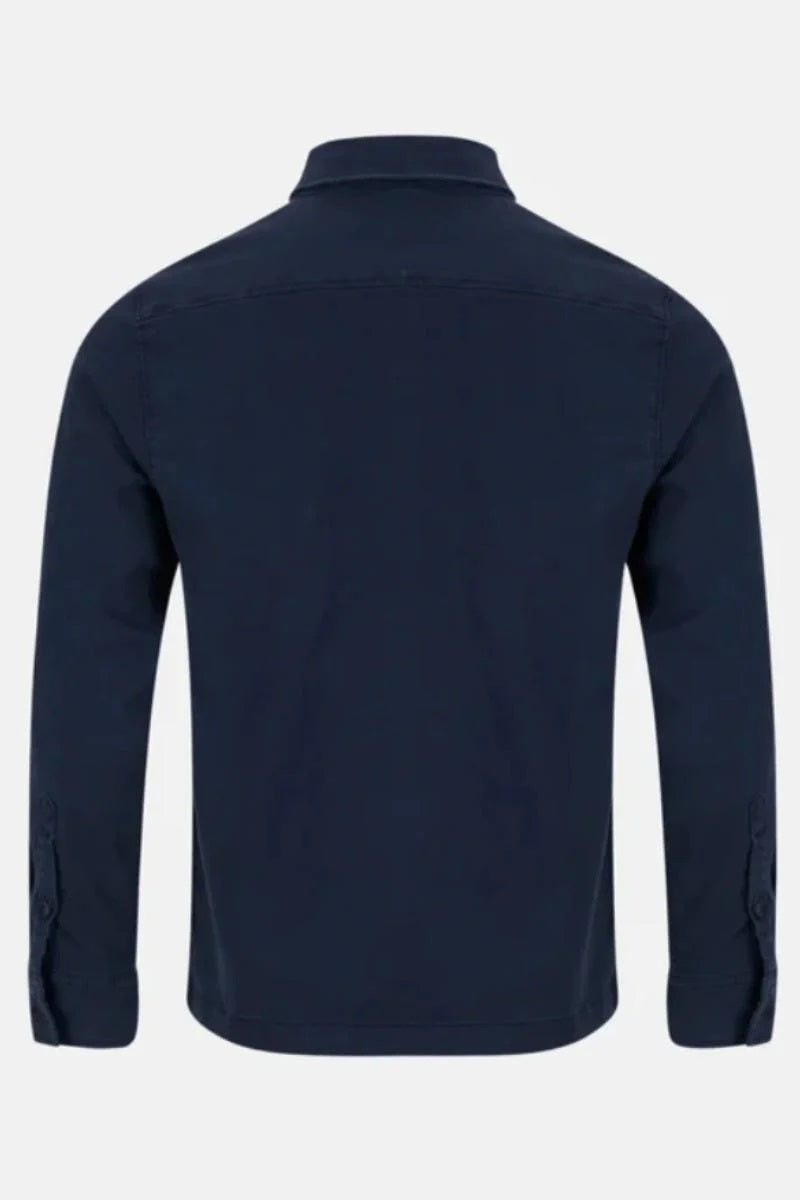 6th Sense Twill Over Shirt - Navy