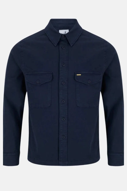 6th Sense Twill Over Shirt - Navy