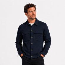 Dario Beltran Casual Overshirt - Navy