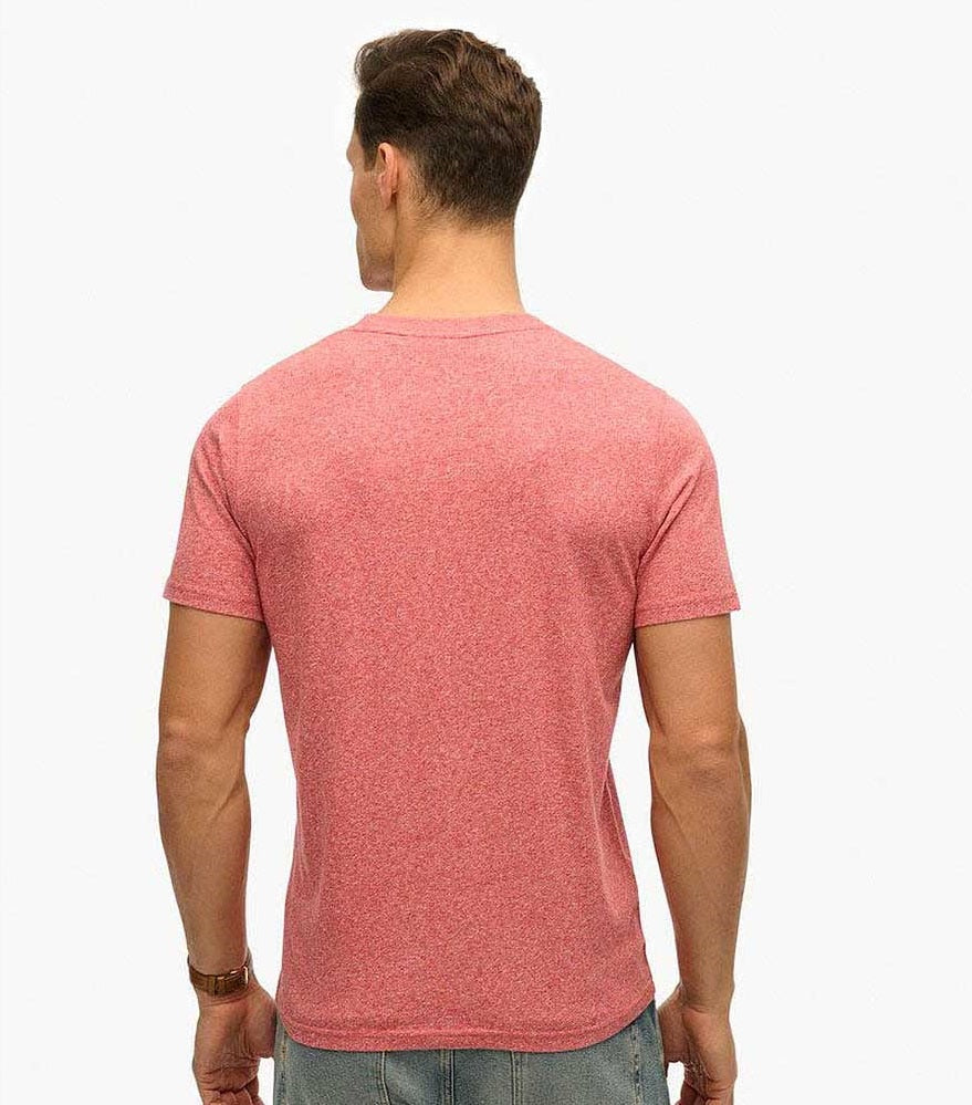 Superdry Vintage Logo Classic Relaxed T-Shirt - Mid Red Grit