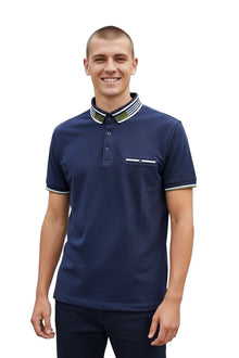 Advise Short Sleeve Polo Shirt 305 - Navy