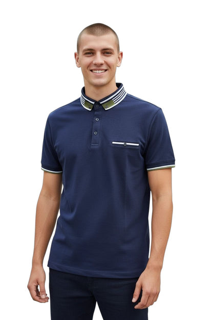Advise Short Sleeve Polo Shirt 305 - Navy
