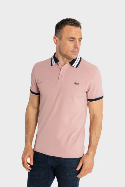 XV KINGS Porterville Polo Shirt - Muted Rose