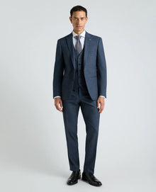 Remus Uomo Pablo J 3 Piece Tapered Fit Suit - Blue