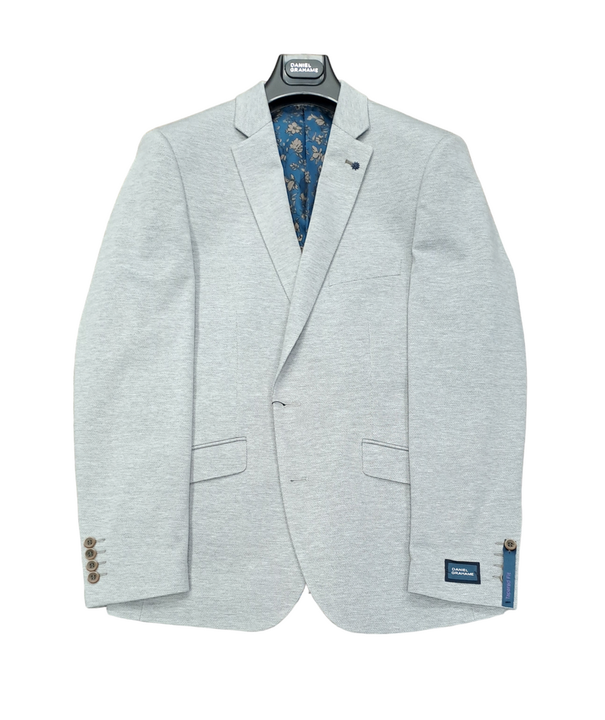 Daniel Grahame Dale Tapered Fit Jacket - Light Grey