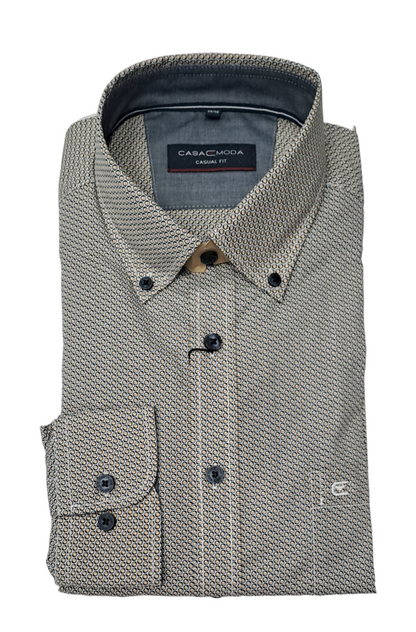 Casa Moda Casual Fit Long Sleeve Shirt 500 - Yellow