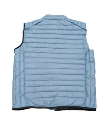 Casa Moda Quilted Gilet - Light Blue
