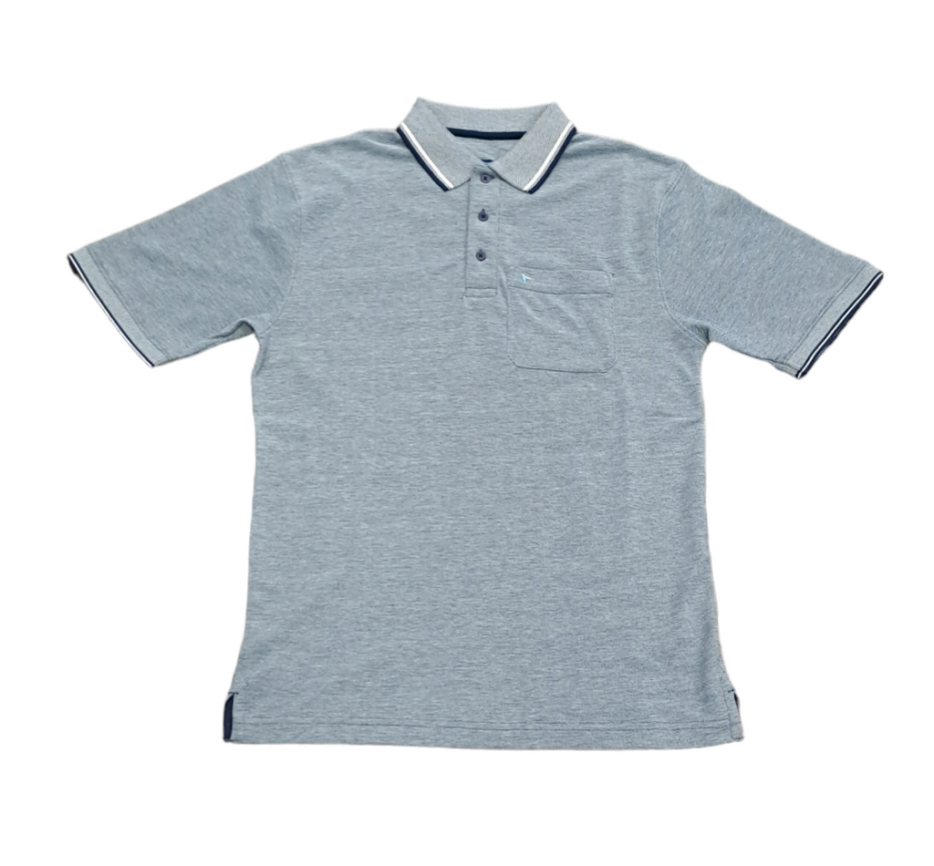 Daniel Grahame Short Sleeve Polo Shirt - Navy