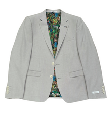 White Label Jasper Tapered Fit Blazer - Stone