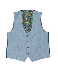 White Label Tapered Waistcoat - Navy